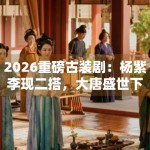 2026重磅古装剧：杨紫李现二搭，大唐盛世下的女性创业史