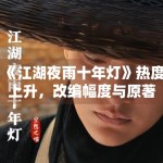 《江湖夜雨十年灯》热度上升，改编幅度与原著气质是否贴合